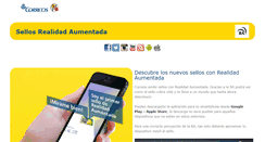 Desktop Screenshot of correos-realidad-aumentada.com