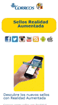 Mobile Screenshot of correos-realidad-aumentada.com